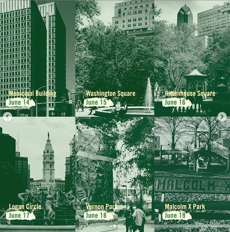 myphillypark's tweet photo. From events in Philly parks to the unknown stories in Fairmount Park, here are ways to commemorate Juneteenth in Philly parks: https://t.co/5qBle33QND #JUNETEENTH2020 https://t.co/AvtiEMo4jD