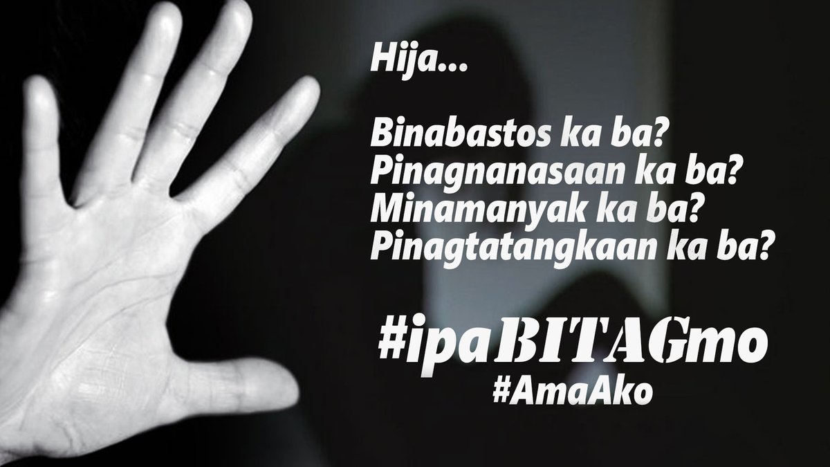 Adik na ama, hinalay ang kaniyang 16-anyos na hija. Sa BITAG tumakbo ang dalagita. Tandaan #AmaAko 

Mga #HijaAko, panoorin niyo bukas sa PTV4, 8-9am.

#TimeToShutUpAndListen