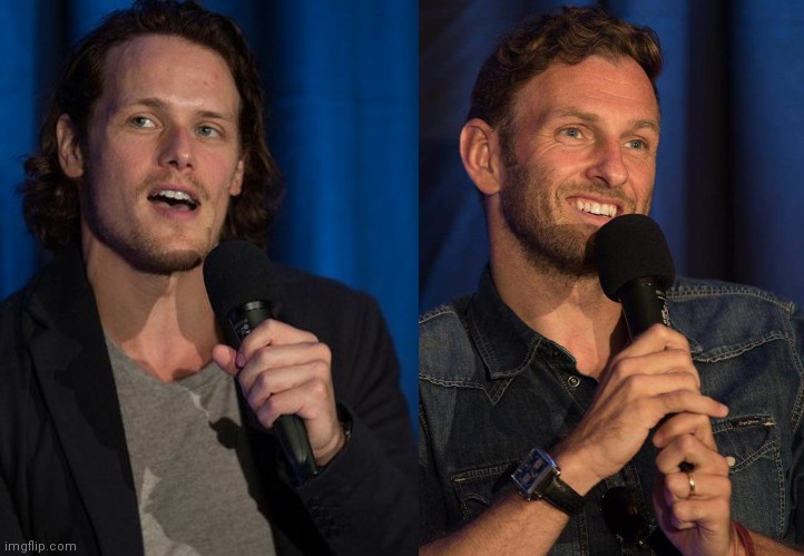  #samheughan #stevencree
