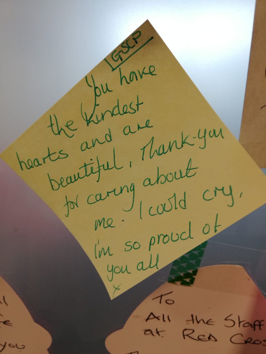 BRC_ERScotland's tweet photo. Some feedback from people we have delivered to across Glasgow. #BritishRedCross #KindnessWillKeepUsTogether #WeAreNotCryingYouAreCrying https://t.co/DiC5K13Cln