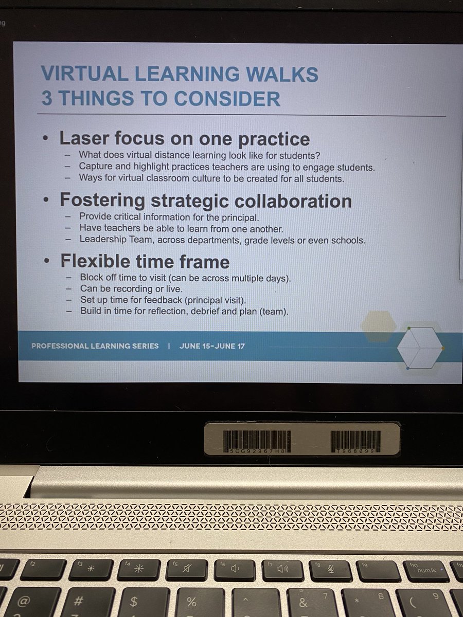 AEOrtega07's tweet photo. Thank you @opalddawson for a great session on providing coaching & feedback virtually to Ts! The @Google form is definitely helpful for both in-person & virtual coaching #PLS2020 #TeamHISD https://t.co/FvQHHlpzuC