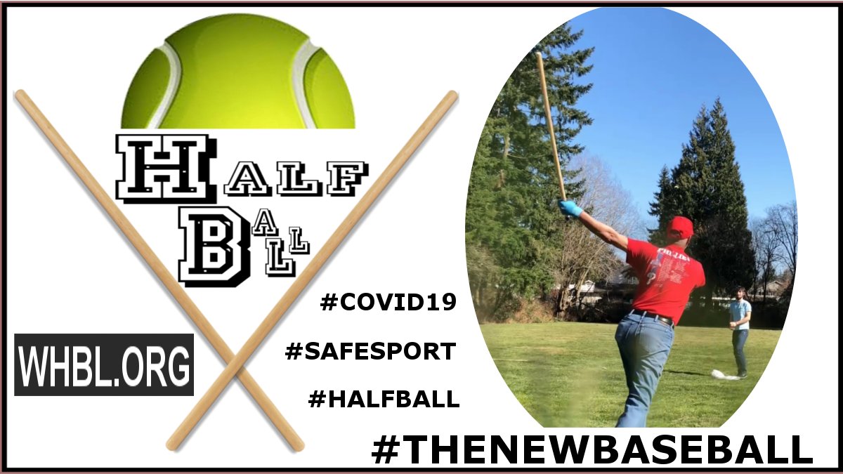 halfballleague's tweet photo. Ready for some Halfball? Read About &amp; sign up for Regional, National, World, and/or Galactic League(s)! Time for the greatest sport the universe has ever known to shine.

https://t.co/g2C0MA1qAk

#halfball #halfrubber #sport #SportsNews #baseball #juneteenth #COVID__19 #safesport https://t.co/FbuKP1mFbn