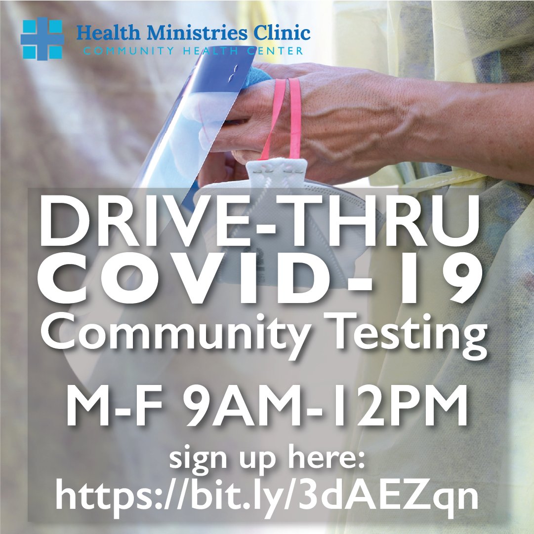 COVID-19 TESTING AVAILABLE regardless of symptoms and free of cost to you!
Please call 316-283-6103 if you have questions or concerns; M-F from 9AM-12PM, weather permitting.
#covid19
#quest
#diagnostics
#HMCandMe
#FQHC
#Health
#yourclinic
#yourcommunity