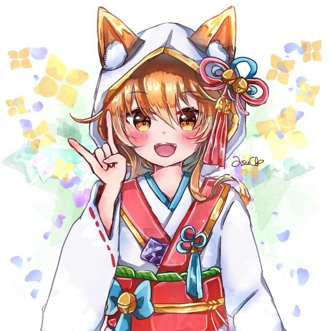 花嫁白無垢コリンねーね絶対引きたいという強い意志 