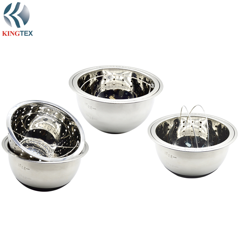 kingtexview's tweet image. What can a superior 20cm Salad bowl with silicone bottom + lid,2.8L KINGTEXBAR BW034 do for you? kingtexview.com/20cm-salad-bow… #metalbowl #stainlesssteelspoon #largestainlesssteelbowl