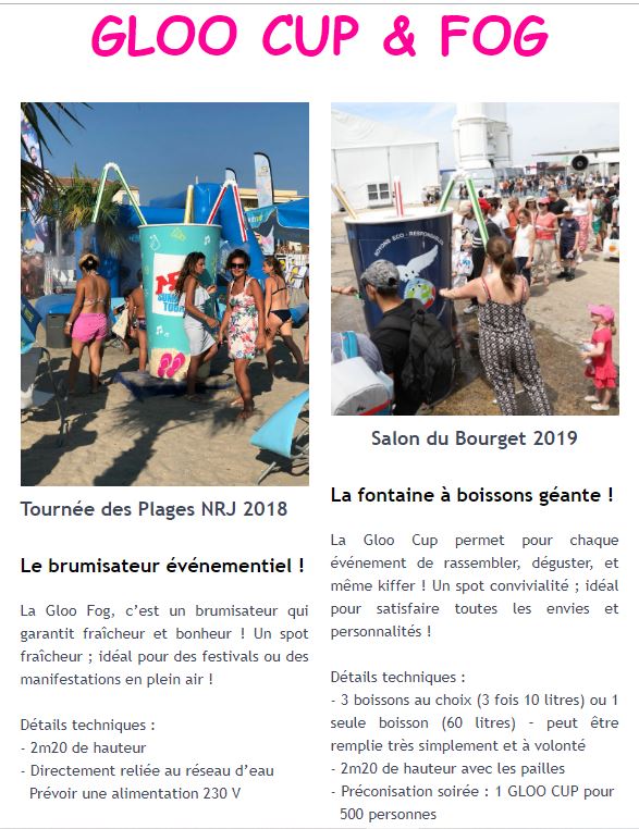 concept_gloo's tweet photo. L'été arrive, nos GLOO sont de sortie https://t.co/NRjAlA3UpJ