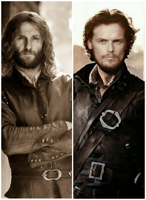 Love it. #samheughan #stevencree
