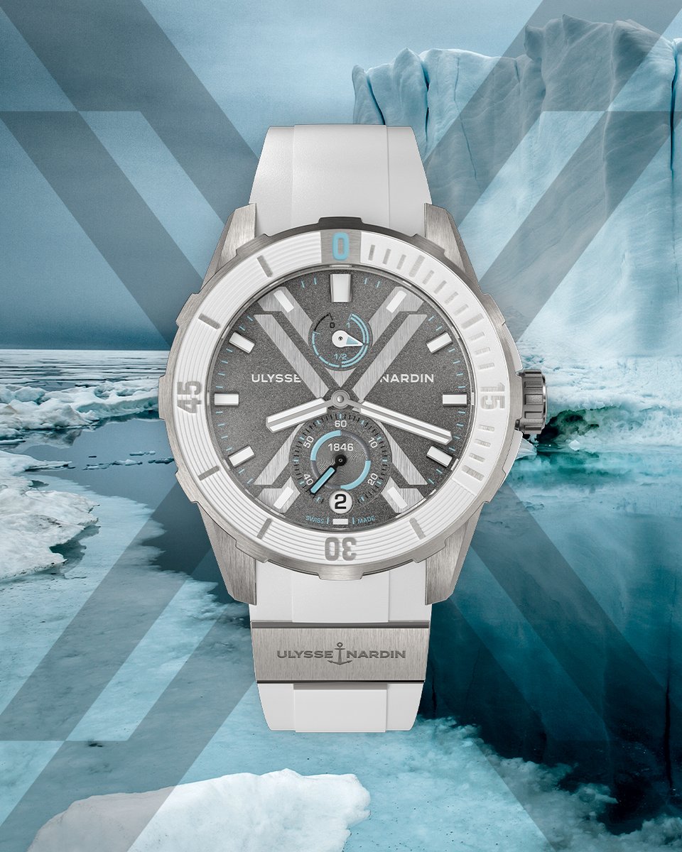 ulysse_nardin's tweet photo. The new #DiverXAntarctica, a #LimitedEdition of 300 pieces, featuring a grey dial with X signature and an engraved case back with itinerary of the #VendeeeGlobe and GPS Coordinates of South Pole of Antarctica.
-
#DiverXAntarctica
Ref. 1183-170LE-3/90-ANT 
https://t.co/JEdtowHaeW https://t.co/CMhCfRYaa9