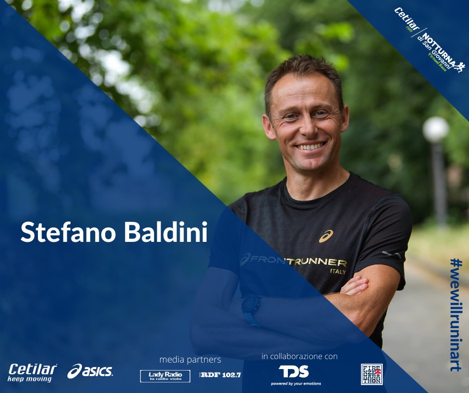 Segui con noi la Cetilar Run | Notturna di San Giovanni Virtual Race, in diretta Facebook sarà collegato Stefano Baldini, che affronterà la sua 10 km. Segui con noi il campione olimpico di Atene 2004! #wewillruninart #cetilarrunnotturna2020 #condividiamobellezza