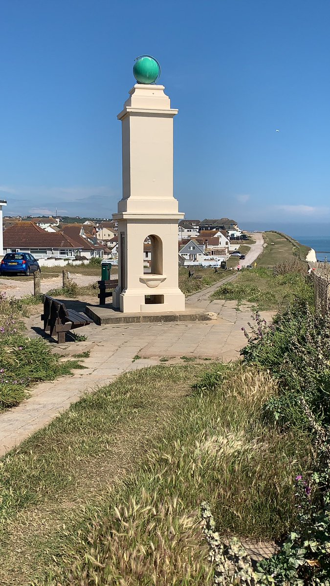 Robreferee's tweet photo. View from the #meridianline Peacehaven https://t.co/3TSsS7BV0C