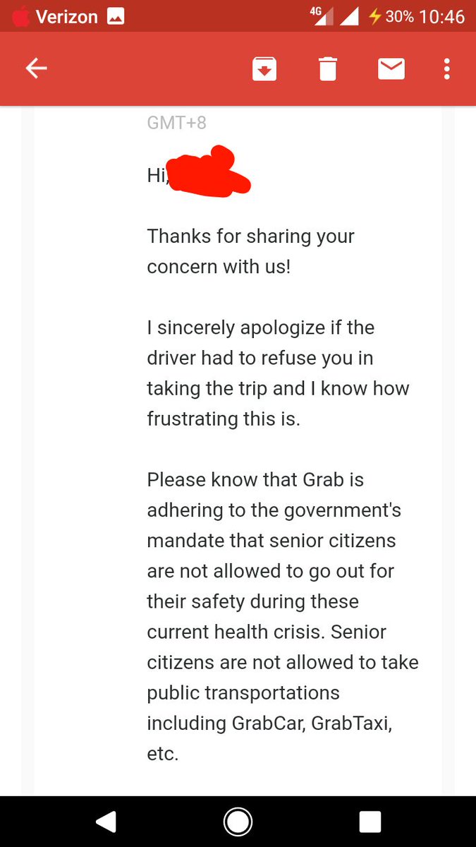 central_park's tweet photo. As soon as Grab driver saw us inside his car he insensitively and blatantly refuse us coz we are senior citizen.
#AlagangAngara https://t.co/br0d5MiSze