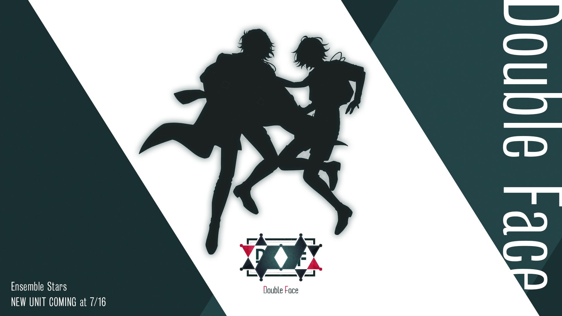 あんさんぶるスターズ 公式 4 4 お知らせ 今後 新ユニット Double Face ダブルフェイス が登場予定 詳細は7月16日に公開予定です お楽しみに あんスタ5周年 T Co Jeocubgca9 Twitter