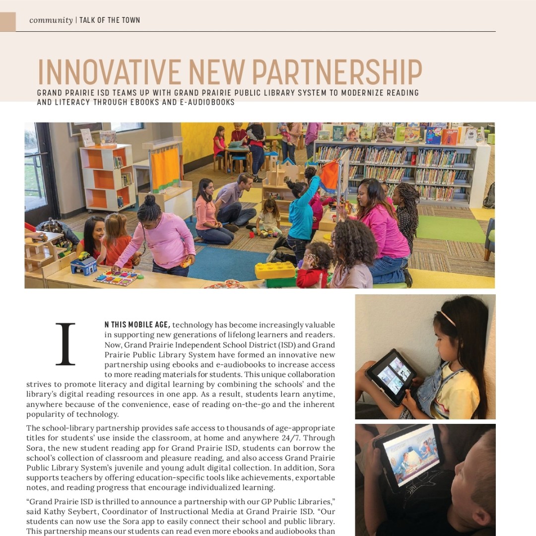 grandprairieisd's tweet photo. GPISD and the Grand Prairie Libraries are making the news. Great partnerships mean great things from kids, just in time for summer reading. You can find more information on https://t.co/I6b0ywBM7j. #GPISDstillLearning #WeAreGPISD 

https://t.co/qNdBoIEPFw https://t.co/ORA26Apyji