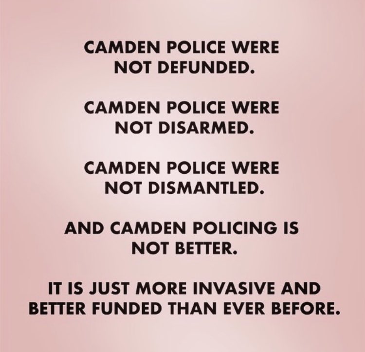 Camden is not a success story.