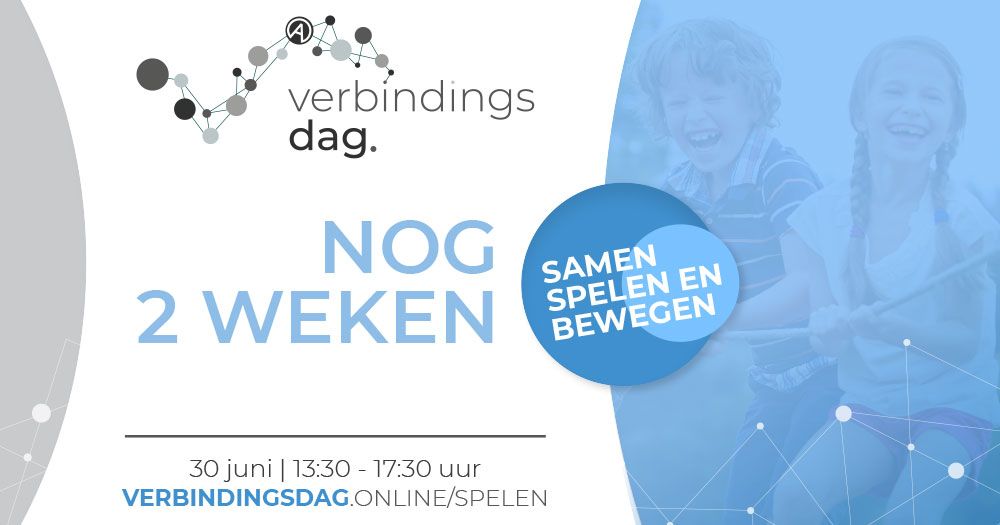 De behoefte aan Samen Spelen en Bewegen heeft tijdens en door de crisis alleen maar aan belang gewonnen. Hierom organiseren we op 30 juni de gratis online Verbindingsdag Spelen en bewegen. Bemachtig je gratis ticket: buff.ly/2BbTT8c
