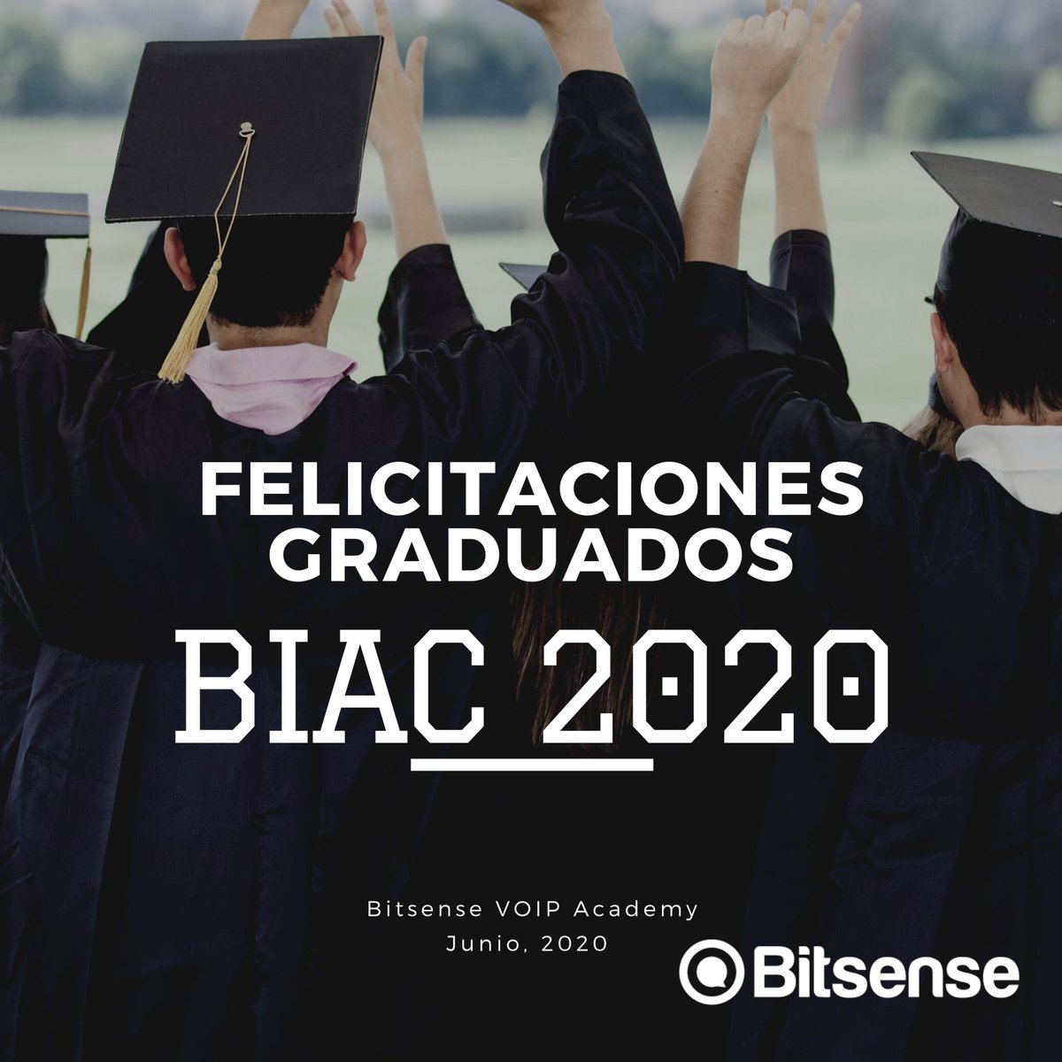 bitsensevoip's tweet photo. Muy agradecidos y orgullosos, queremos felicitar a todos los que participaron y aprobaron el primero de los dos BIAC del año 2020. Gracias por elegirnos. Felicitaciones!
.
. 
#cursosvoip #capacitacion #asterisk #telefoniaip https://t.co/7zRonbygsh