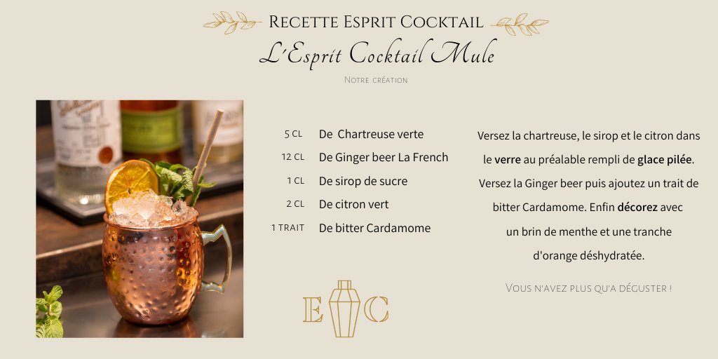 Esprit Cocktail tweet media