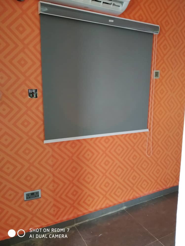 Window blinds installation