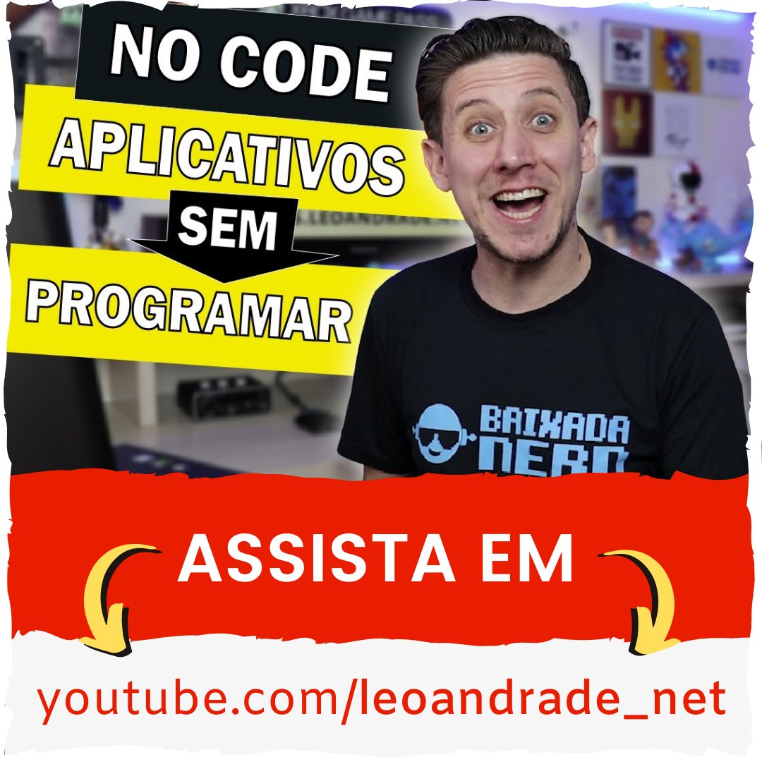 LeoAndradeNet's tweet photo. Você sabia que é possível criar aplicativos sem programar? Essa é a proposta das ferramentas NO-CODE, e neste vídeo eu apresento uma ferramenta chamada Bubble. Assiste lá!
https://t.co/5tySg5Zf0t
#nocode #bubble #crieaplicativos #semprogramar #semcodar #leoandrade #tecnologia https://t.co/ZNfGz31GCN
