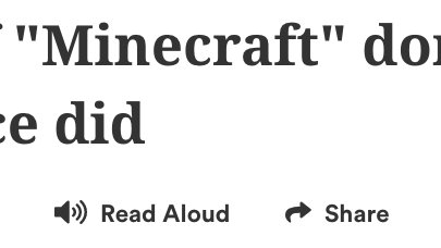 SUPER exciting moment in the journey to make <a href="/Newsela/">Newsela</a> equitable as possible 📢

READ ALOUD on every single article is now available, built in right under the headline!! 👂

Thank you to all of the educators who advocated for this. Happy reading!!