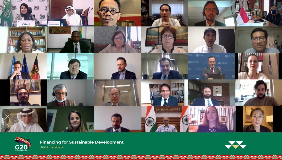 MEPSaudi's tweet photo. تحت رئاسة المملكة لـ #مجموعة_العشرين أقامت مجموعة عمل التنمية التي تقودها وزارة الاقتصاد والتخطيط، فعاليةً مصاحبة بعنوان "تمويل التنمية المستدامة". https://t.co/AN5Kd2OxfN