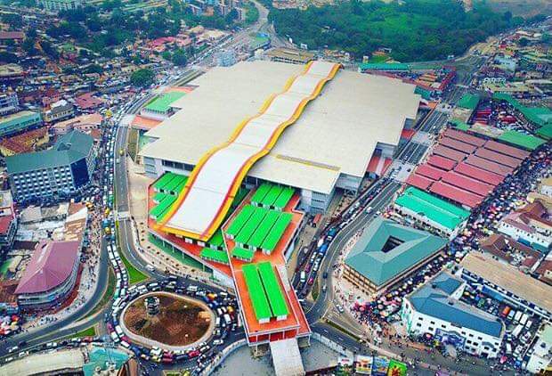 Ghana has the largest market in West Africa. It’s called Kejetia market and it’s located in Kumasi.
