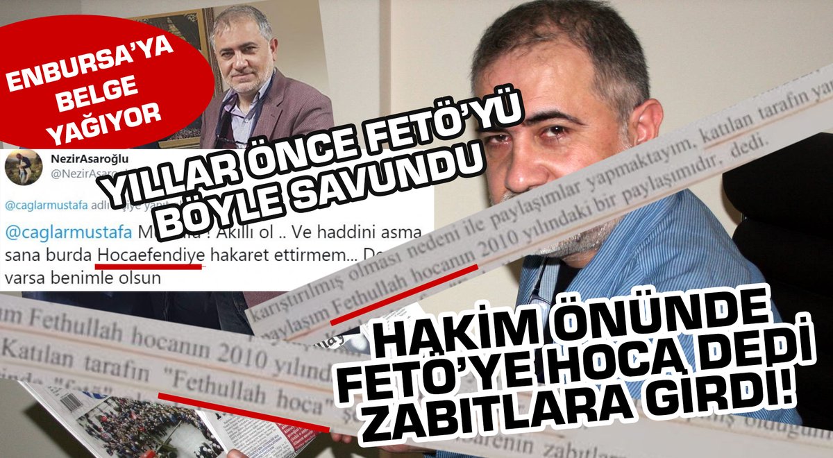 enBursaHaber's tweet photo. Nezir için FETÖ elebaşı hala hoca! https://t.co/QsXRvmW2pn https://t.co/zWe9Y8jOnb
