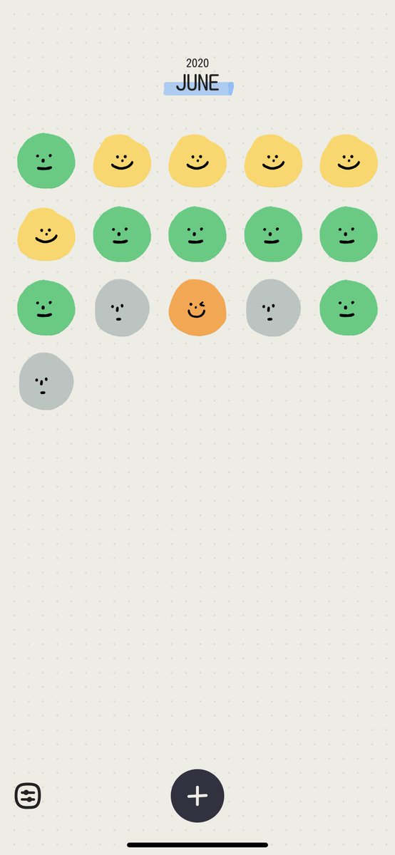 日記で文字書くのは面倒だけど 顔スタンプでその日の気持ちをつけられる日記アプリが手軽でかわいい こういうのでいいんだ Togetter