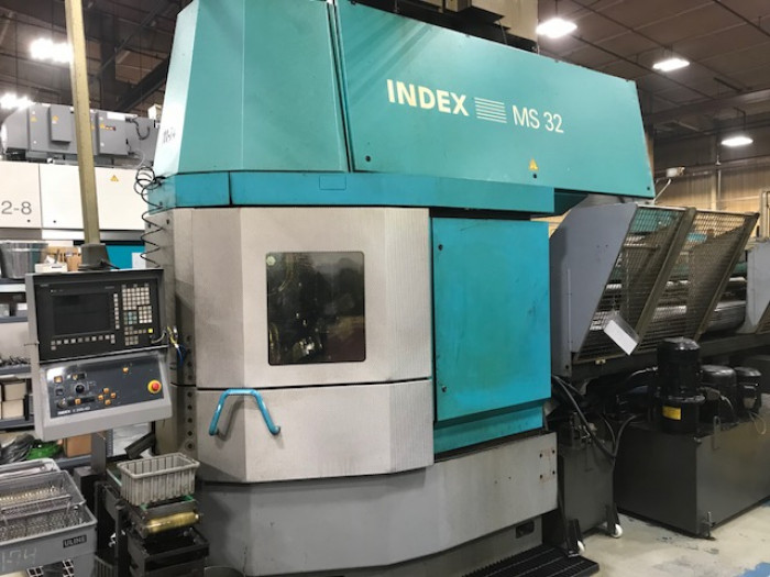 GraffPinkert's tweet photo. USED MACHINE FOR SALE
2005 Index MS32C CNC Multispindle #screwmachine with Knoll Chip System, IEMCA SIR bar loader, chiller, and Siemens C200-4D control. Call 708-535-2200 or visit https://t.co/j576WsTsWx #machining #usedmachines #machinesforsale #manufacturingequipment #cnc https://t.co/W4ttP2AX07