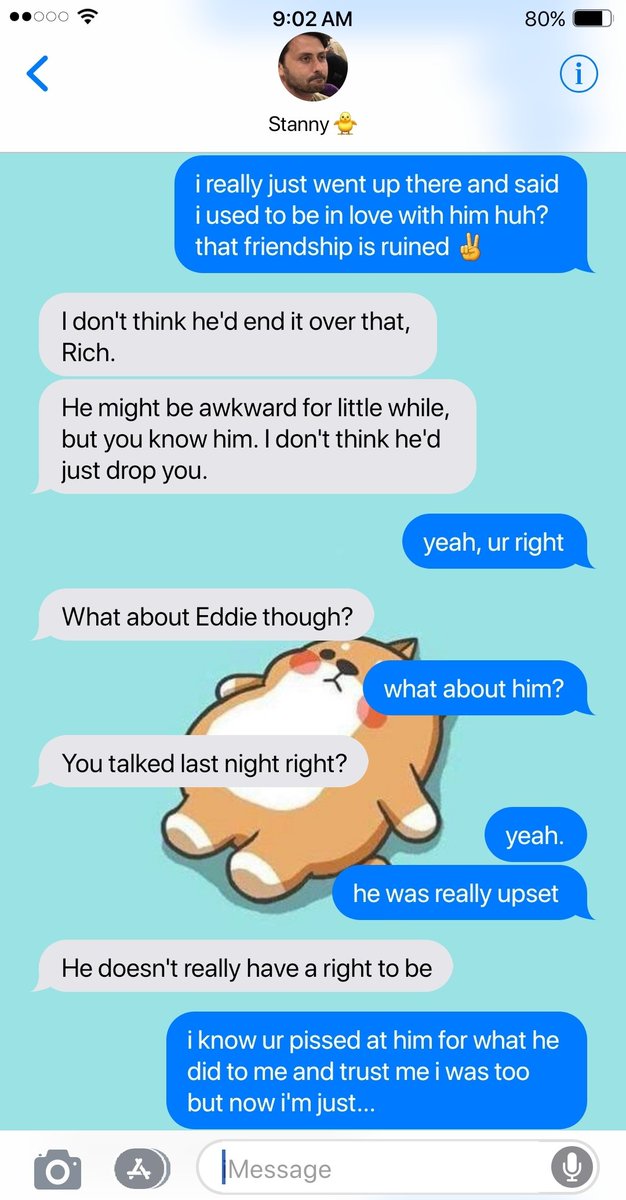 166 》 the mourning after( richie's phone )