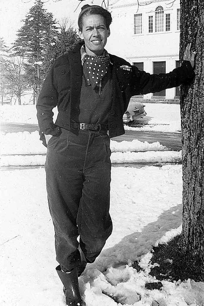 Long before Kimberlé Crenshaw coined the term “intersectionality,” Pauli insisted on the indivisibility of her identity as a Black person & a woman.Pauli called the intersection of violence against Black women, “Jane Crow.”