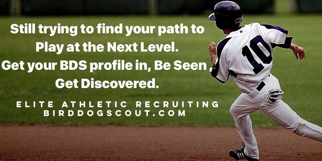 birddogscout's tweet image. The Time is Now! We proudly offer Military, Police, FIre, EMS , Teacher &amp;amp; Team Discounts Available.  #BaseballisBack #NCAABaseball #NCAASoftball #Levelup #Softballisback #Fillingthefieldsagin  #athleticrecruiting #veteranowned