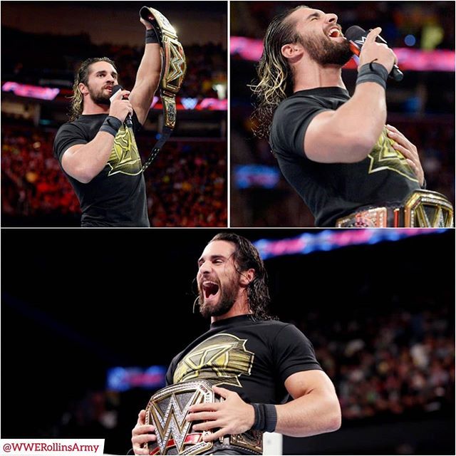 WrestlingAccess's tweet photo. 5 years ago today, the WWE World Heavyweight Champion Seth Rollins kicked off WWERaw. https://t.co/JFYMg7MjR4