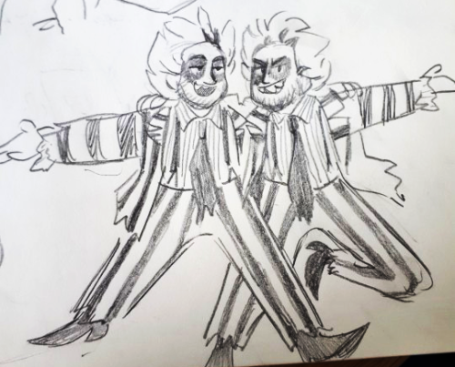cirileearts's tweet photo. :3c #willblum #alexbrightman #beetlejuice #beetlejuicebway #blumjuice if that isnt a tag it should be #understudyappreciation https://t.co/Ym5fql5blZ