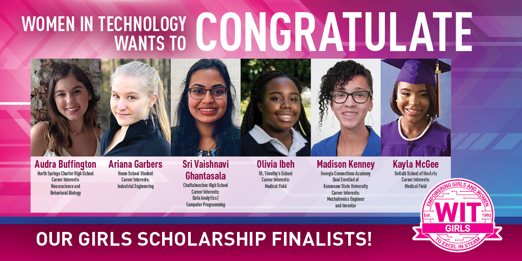 witgeorgia's tweet photo. Congratulations to our WIT Girls  Scholarship Finalists!  Scholarship Winner will be announced and recognized at WIT Connect Inaugural Virtual Gala, July 23rd. Get your tickets &amp; help celebrate the winners! https://t.co/OY80RgbznT
@NSSpartans  @HoochHappenings @ConnectionsAcad https://t.co/0o78CP6SHg