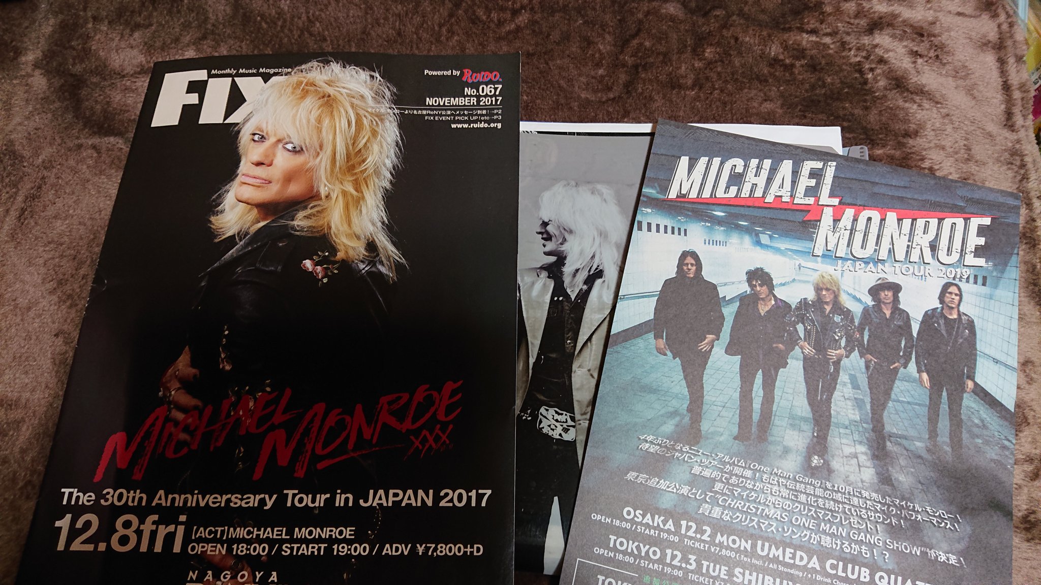 Happy  Birthday ,
MICHAEL  MONROE  57th 