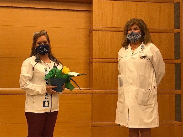 Lutheran_Nurses's tweet photo. Even more good news!#CCLutheranHospital nurse Annie is the recipient of an enterprise Quality &amp; Patient Safety Award, Sherri is the Nursing Leadership Award recipient. They are both tremendous assets to our team that we are fortunate to have. #cleclinicnurses https://t.co/N3lvFGqdVN