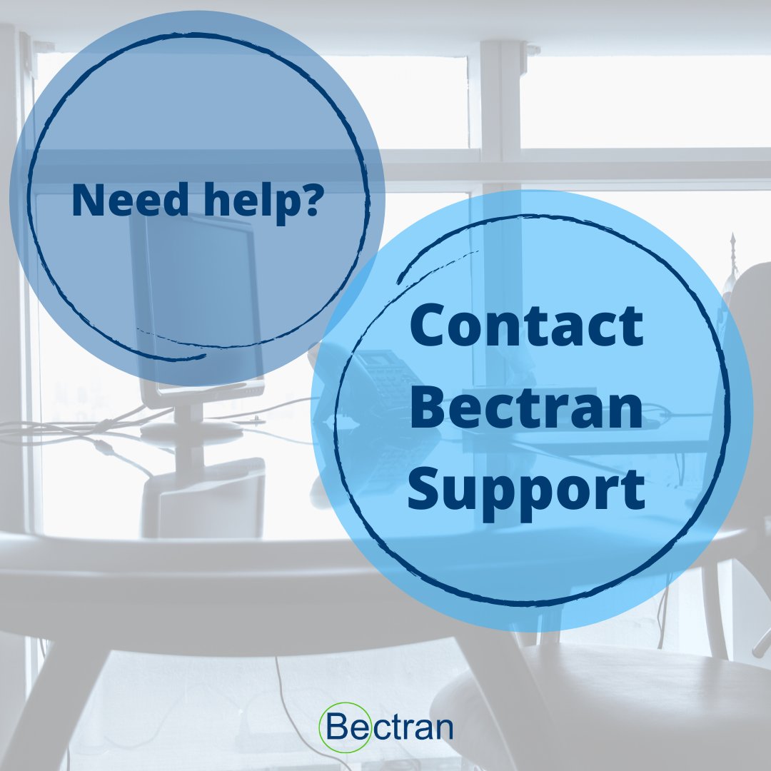 Bectran's tweet photo. Whether you're #workingfromhome or are back to the office, Bectran Support is here to keep your virtual #CreditDepartment running smoothly.
Contact us any time at support@bectran.com or call us at (703) 596-8089.
#bectran #bectraninc #support https://t.co/UKdfS3Kn3s