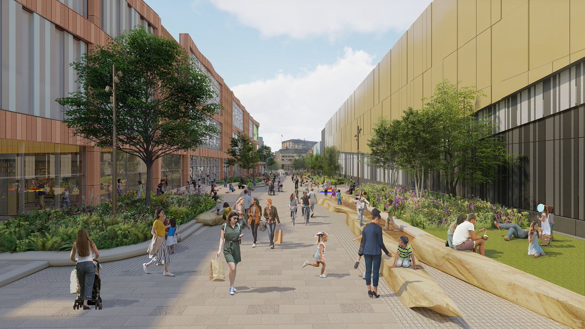 MyNottingham's tweet photo. 🙌The long-awaited creation of a welcoming entrance to the city from the south will begin in early August 2020, with new images showing the scale of change the public can look forward to. 

🔍Read more: https://t.co/9dgnJ2fkUI https://t.co/awytK7ufVu