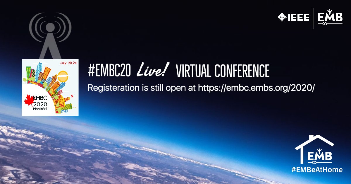 IEEEembs's tweet photo. #EMBC20 is going virtual. Please make sure to follow us for more details. For more information please visit https://t.co/t4gAgGFYGH #EMBeAtHome #EMBCVirtual https://t.co/9yeZT707q8