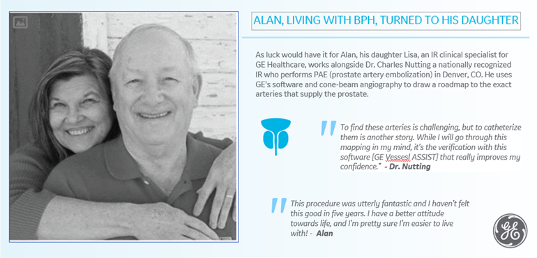 SarahLewisINTVL's tweet photo. As Fathers’ Day approaches, we’d like to express our gratitude to the physicians (shout out @IRNutt for treating Alan!) that care for our dads and to all at GE that create technology that supports their work #GEPartnersinPractice #PAE #IRad https://t.co/vniRARetqz