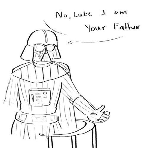 I only started taking art seriously at like 2014 this was one of the first things I drew digitally... my art style may have improved but my sense of humor? unchanged
(i got the line wrong oops)