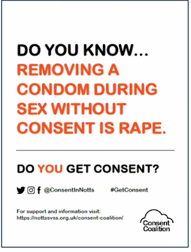 UniSmart_Events's tweet image. Another enriching @amosshe_uk webinar looking at some great work done by @ConsentInNotts in the sexual violence and consent space. We love their poster campaign launched this year. Everyone needs to #GetConsent.