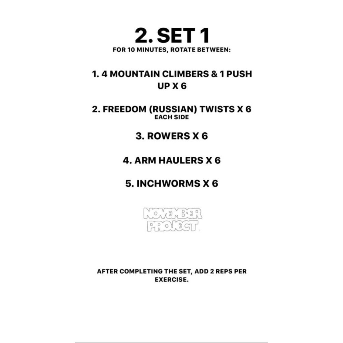 1 of 2: Weekly Global Workout by <a href="/Nov_Project_NYC/">November Project NYC</a> #NP_continues