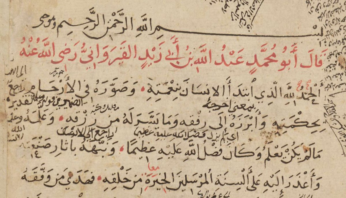 So let's talk some more Classical Arabic orthography! Vocalisation. People who learn to read Arabic today generally learn there are three vowel signs: fatḥah, ḍammah, kasra. Write them twice for tanwīn. Simple right? But there's a lot more going on in manuscripts