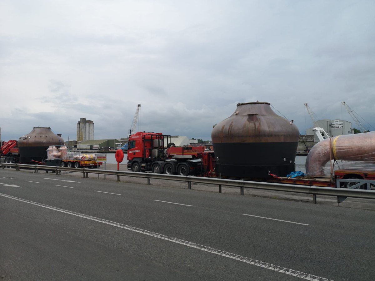 They unloaded your stills on the wrong side of the river @RebelCityDistil !