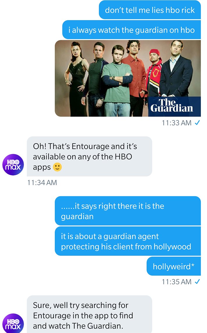 KeatonPatti's tweet photo. wtf is with hbo max??? https://t.co/wxE1XfO3Ef