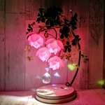 これは素敵すぎる!まるで、生きているお花のような照明!購入もできるようですよ!
