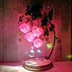 これは素敵すぎる!まるで、生きているお花のような照明!購入もできるようですよ!