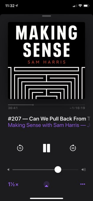 https://t.co/vRHsIPCTMA everyone needs to listen to this episode. @SamHarrisOrg https://t.co/7kxi8uV